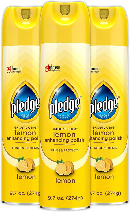 Pledge Spray de pulido mejorador, muebles de madera y pulido de acero inoxidable - Quierox - Tienda Online