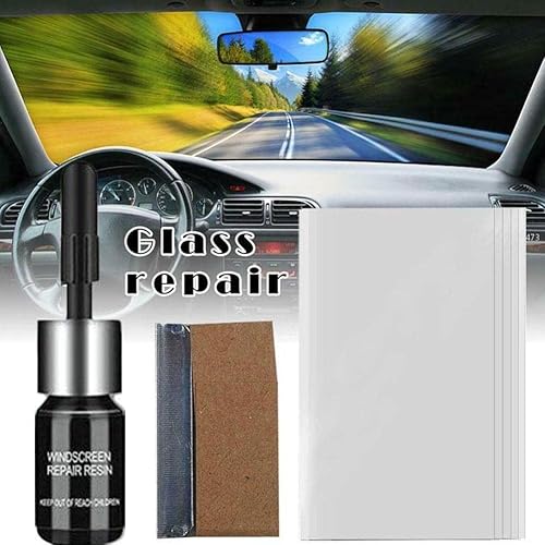 PLGEBR Kit de reparación de parabrisas, kit de reparación de vidrio agrietado - Quierox - Tienda Online