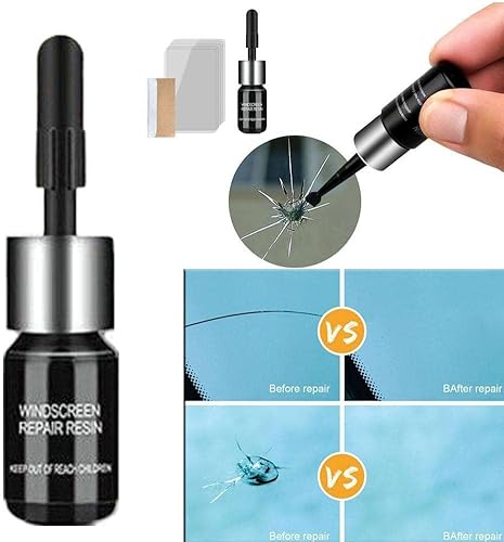 PLGEBR Kit de reparación de parabrisas, kit de reparación de vidrio agrietado - Quierox - Tienda Online