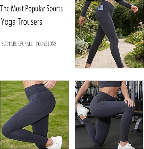 Pobodos Leggings de running con cintura cruzada - Quierox - Tienda Online