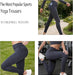 Pobodos Leggings de running con cintura cruzada - Quierox - Tienda Online