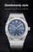 POEDAGAR reloj de lujo para hombre de pulsera luminoso de acero inoxidable para hombre - Quierox - Tienda Online