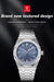 POEDAGAR reloj de lujo para hombre de pulsera luminoso de acero inoxidable para hombre - Quierox - Tienda Online