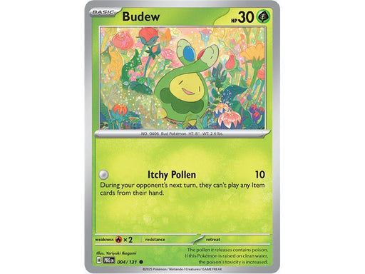 Pokemon Tarjeta holográfica Inversa Carta Budew - Quierox - Tienda Online