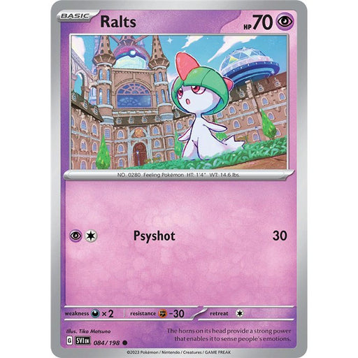 Pokemon Tarjeta holográfica Inversa Carta Ralts - Quierox - Tienda Online