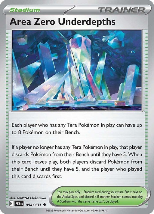 Pokemon Tarjeta holográfica Inversa del Área Zero Underdepths - Quierox - Tienda Online