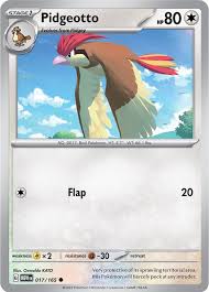 Pokemon Tarjeta holográfica Inversa Pidgeotto - Quierox - Tienda Online