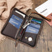 Polare Cartera de cuero para pasaporte y organizador de documentos - Quierox - Tienda Online