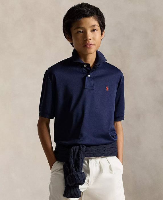 Polo Ralph Lauren Polo de jersey de alto rendimiento para niño - Quierox - Tienda Online