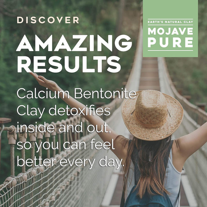 Polvo de arcilla de bentonita de calcio | Para uso interno y externo - Quierox - Tienda Online