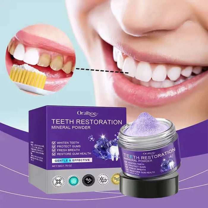 Polvo mineral para la restauración dental Oralhoe 50 g - Quierox - Tienda Online
