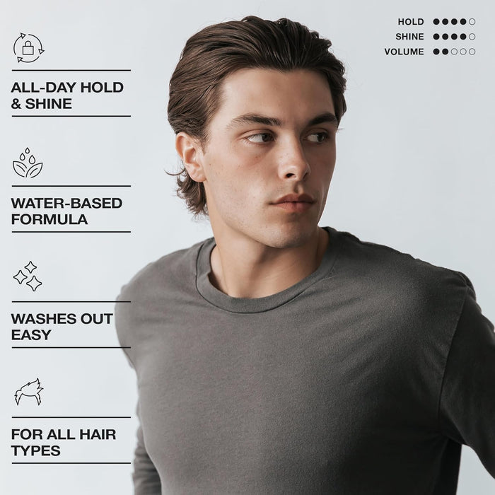 Pomada Hair Craft Co. de 4 onzas: el mejor acabado semimate brillante - Quierox - Tienda Online