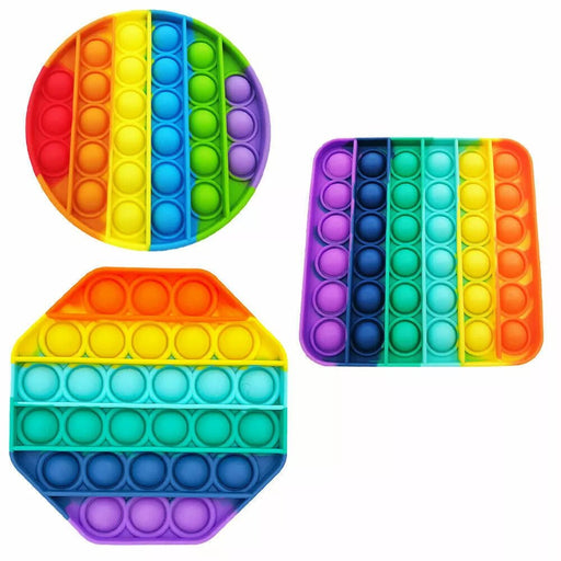 Pop It Fidget Toy anti estrés (surtidos colores y formas) - Quierox - Tienda Online