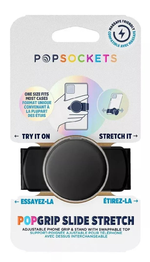 PopSockets PopGrip Slide Stretch Negro Swap Top Teléfono móvil - Quierox - Tienda Online