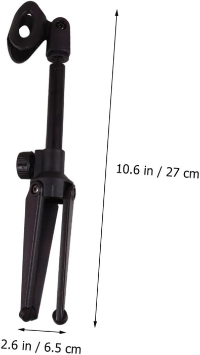 Porta Micrófono de Metal portátil, de tres patas soporte de elevación, ángulo de rotación de 180 grados - Quierox - Tienda Online