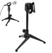 Porta Micrófono de Metal portátil, de tres patas soporte de elevación, ángulo de rotación de 180 grados - Quierox - Tienda Online