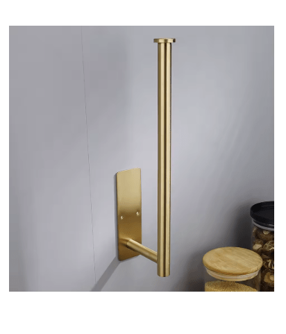 Portarrollos de papel higiénico adhesivo, acero inoxidable, para baño, cocina y toallero - Quierox - Tienda Online