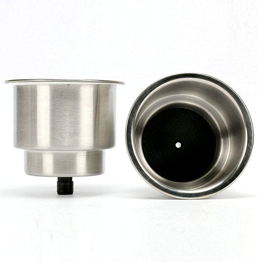 Portavasos de acero inoxidable marino con drenaje para yate - Quierox - Tienda Online