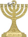 Portavelas judío tradicional de la menorá de 7 ramas, llavero con 12 tribus de Israel - Quierox - Tienda Online