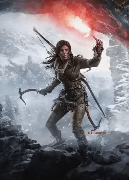 Póster de Vedio Tomb Raider, pintura en lienzo impresa en HD, imágenes artísticas de pared - Quierox - Tienda Online