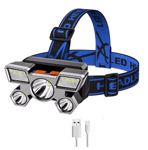 Potente linterna frontal recargable para pesca, faro LED Nitecore para camping, caza, senderismo - Quierox - Tienda Online