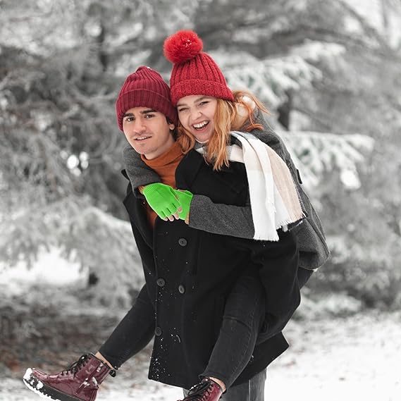 Prasacco guantes sin dedos de invierno de punto - Quierox - Tienda Online