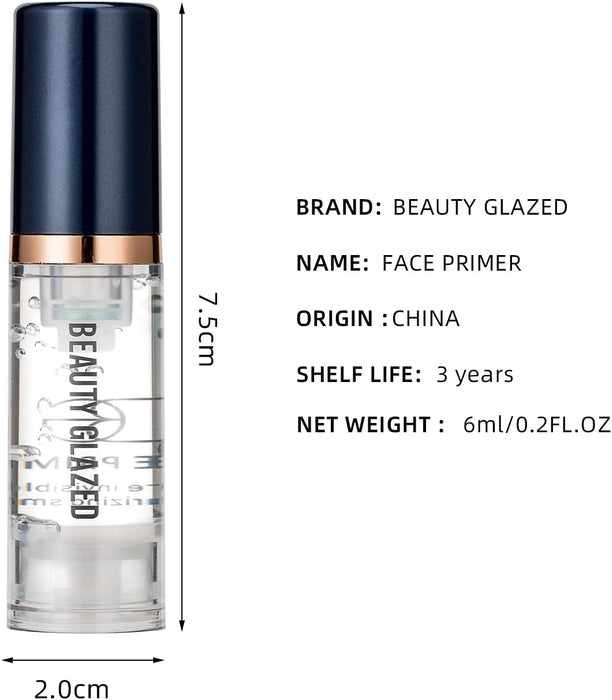 Prebase facial Beauty Glazed, prebase de maquillaje invisible para poros - Quierox - Tienda Online