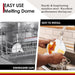Prensa para Hamburguesas Smash para Plancha, Plana para Tocino - Quierox - Tienda Online