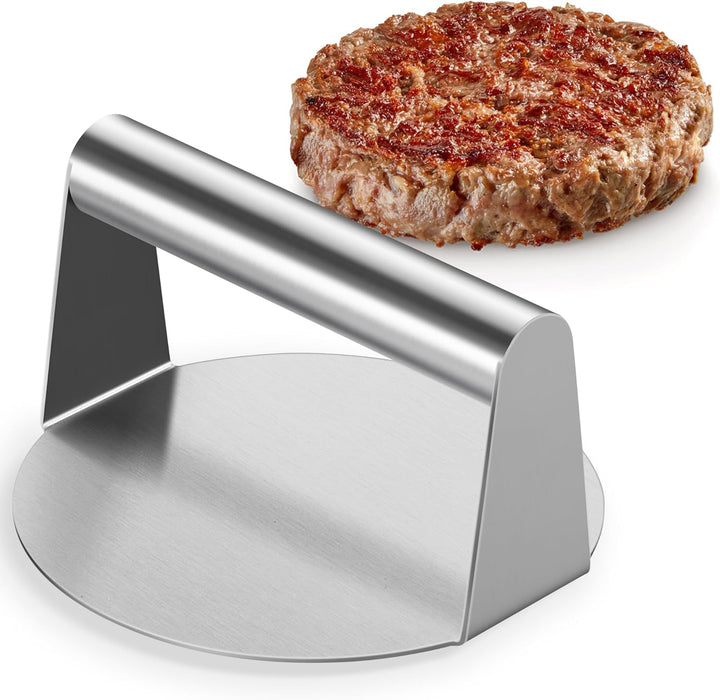 Prensa para Hamburguesas Smash para Plancha, Plana para Tocino - Quierox - Tienda Online