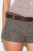 PRETTY LITTLE THING Minishorts tejidos a rayas marrones - Quierox - Tienda Online