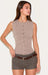 PRETTY LITTLE THING Minishorts tejidos a rayas marrones - Quierox - Tienda Online