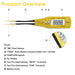Probador digital SMD 6000 cuentas, rango automático inteligente de resistencia - Quierox - Tienda Online