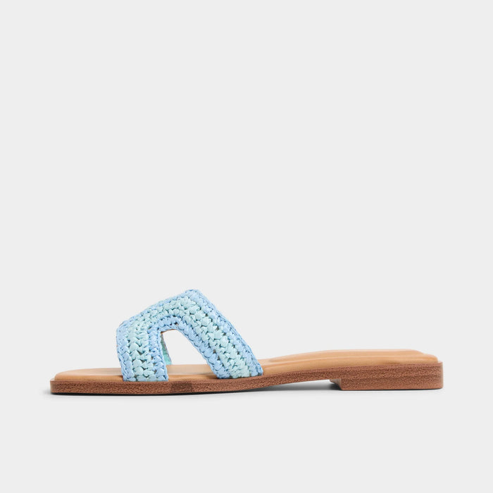 Aldo Itsandal sandalias planas azules para mujer