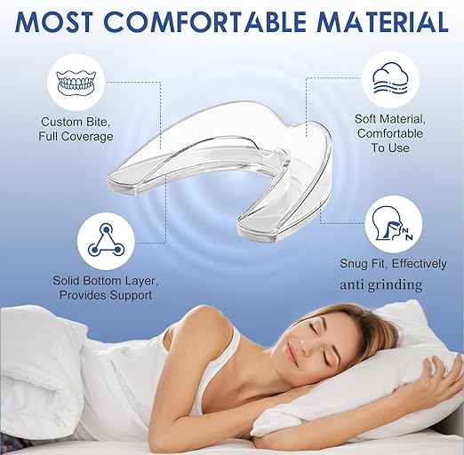Protector bucal antirechinamiento para apretar los dientes por la noche - Quierox - Tienda Online