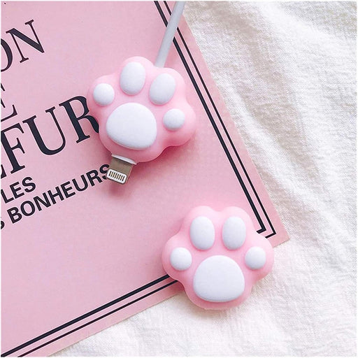 Protector de cable con diseño de patas de gato - Quierox - Tienda Online