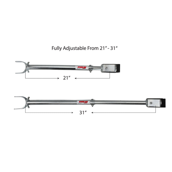 Protector de espejo de popa recto Extreme Max 3005.3852 con montaje de rodillos - de 21" a 31" - Quierox - Tienda Online