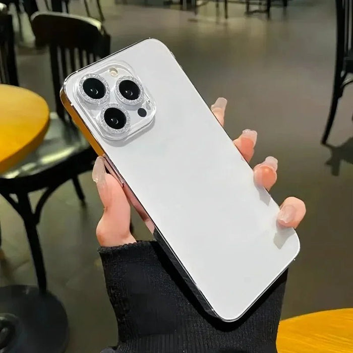 Protector de lente de cámara transparente con purpurina para IPhone 11 pro max - Quierox - Tienda Online