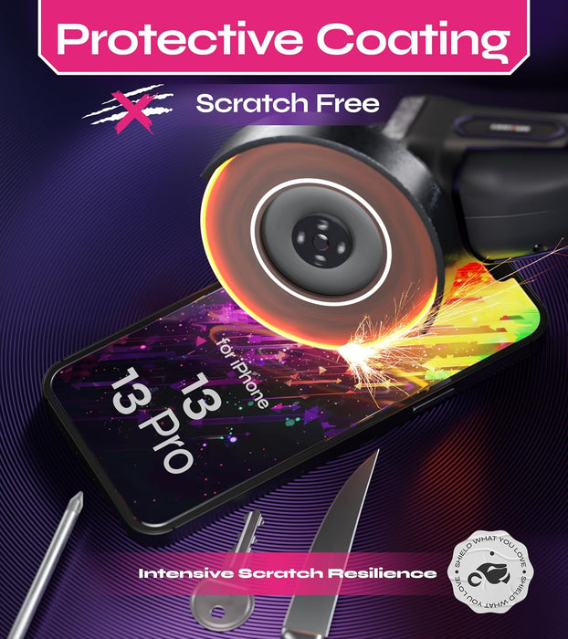 Protector de pantalla compatible con iPhone 13/13 Pro (paquete de 2) - Quierox - Tienda Online