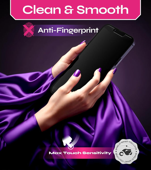 Protector de pantalla compatible con iPhone 13/13 Pro (paquete de 2) - Quierox - Tienda Online