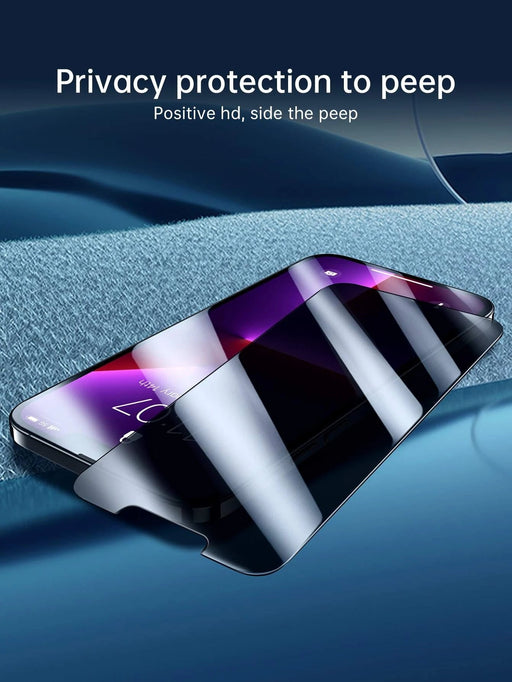 Protector de pantalla de privacidad de 2 piezas compatible con iPhone14 PRO MAX - Quierox - Tienda Online