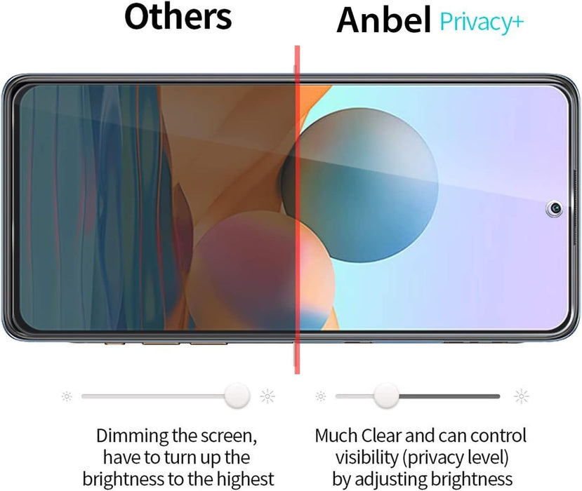 Protector de pantalla de privacidad, vidrio templado, Xiaomi Redmi Note 11 Pro pack 2 - Quierox - Tienda Online