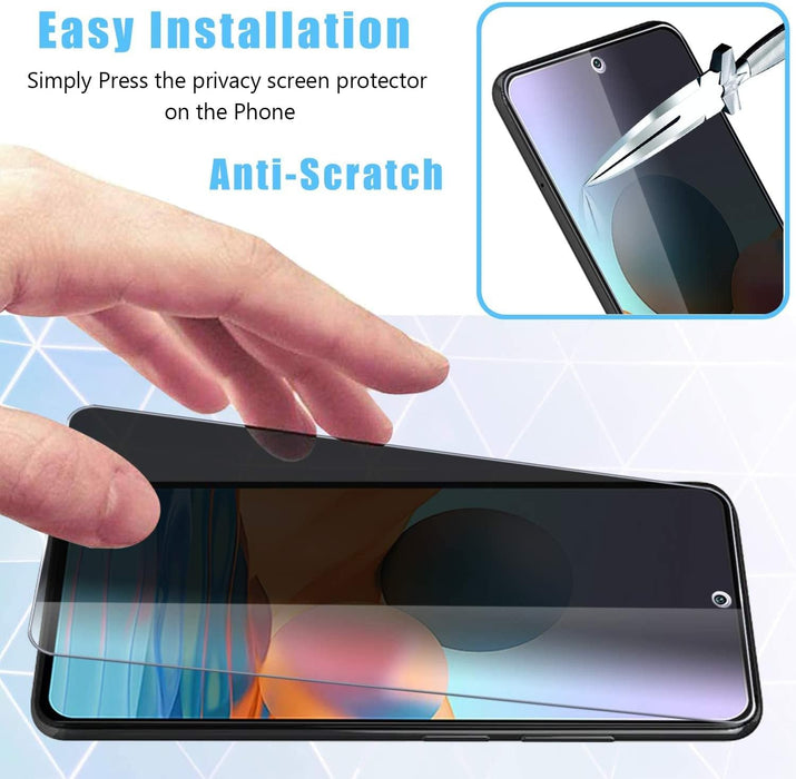 Protector de pantalla de privacidad, vidrio templado, Xiaomi Redmi Note 11 Pro pack 2 - Quierox - Tienda Online