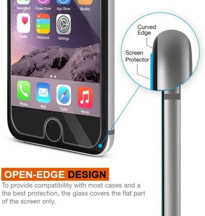 Protector de pantalla de vidrio templado 9H 0,33 mm 2.5D PRO+ compatible con iPhone X/XS - Quierox - Tienda Online