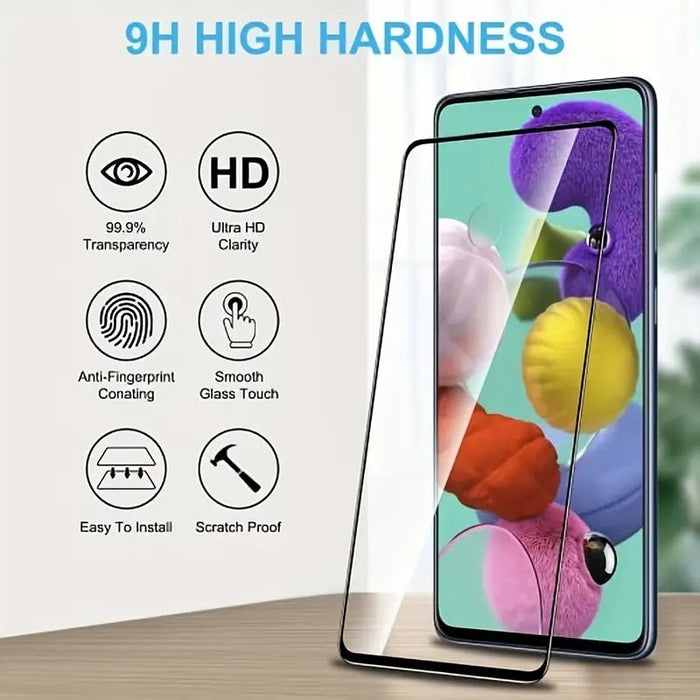 Protector de Pantalla, de Vidrio Templado HD Transparente para Galaxy A53 5G, pack 3 - Quierox - Tienda Online