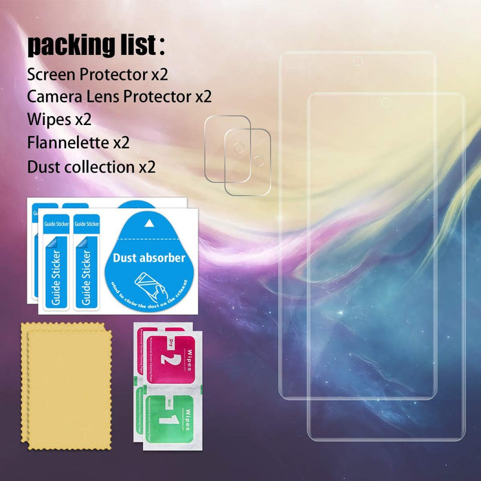 Protector de pantalla de vidrio templado transparente HD para Galaxy A51 - Quierox - Tienda Online