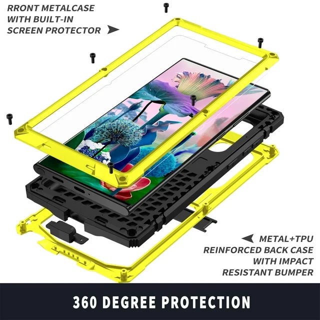 Protector de pantalla incorporado 360° de cuerpo completo resistente a prueba de caídas - Quierox - Tienda Online