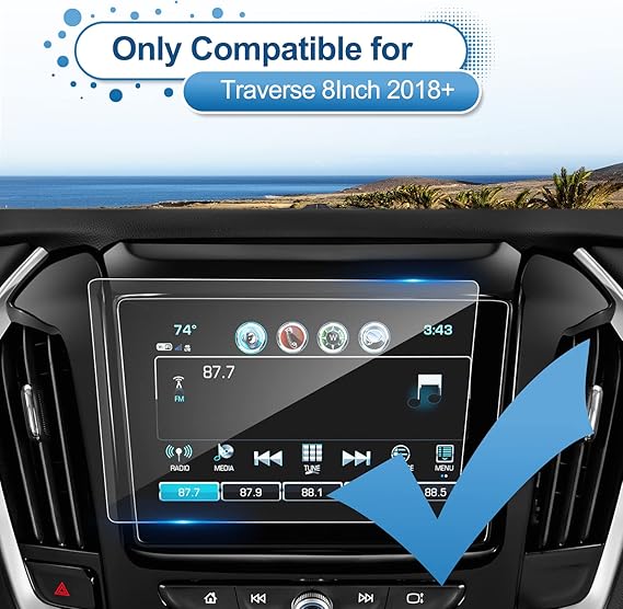 Protector de pantalla para Chevrolet Traverse (2018 - 2023, piel LT, RS, Premier y High Country) - Quierox - Tienda Online