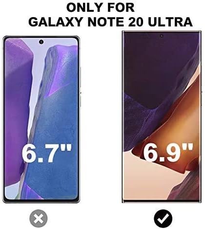Protector de pantalla para Galaxy Note 20 Ultra [Paquete de 2+2] - Quierox - Tienda Online