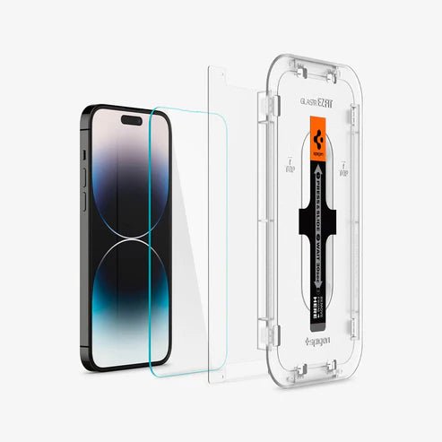 Protector de pantalla para iPhone 14 Pro Max EZ Fit GLAS.tR | Protección con sensor - Quierox - Tienda Online