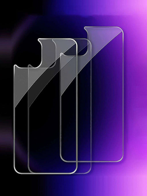 Protector de pantalla trasera templado de 2 hojas compatible con iPhone 12 Pro - Quierox - Tienda Online